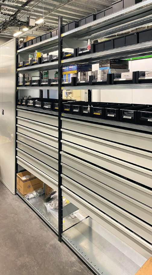 Industrial Parts Storage