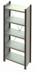 PROSPACE+ Metallilevyhylly - 4